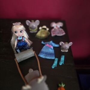 Princess Doll with Accessories - Blue